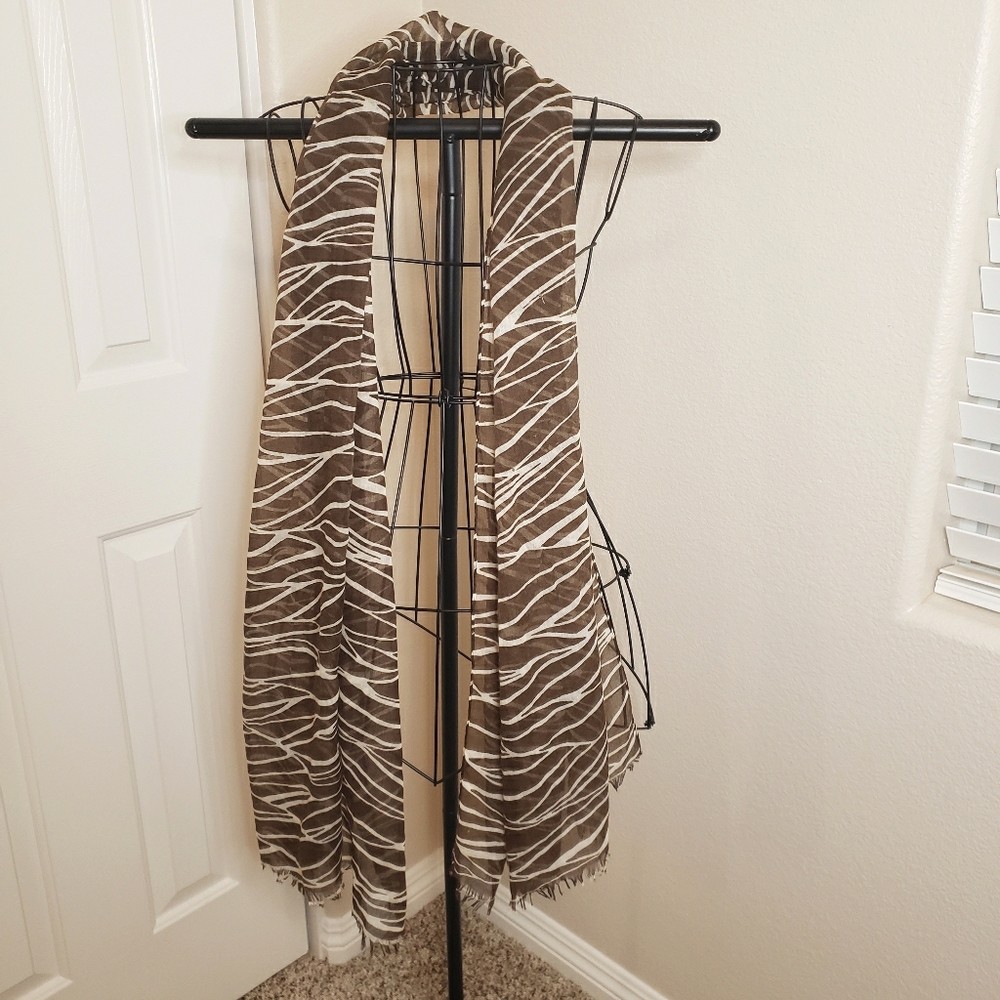 Zebra Print Scarf